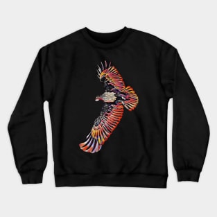 Bald Eagle Tie Dye art design Crewneck Sweatshirt